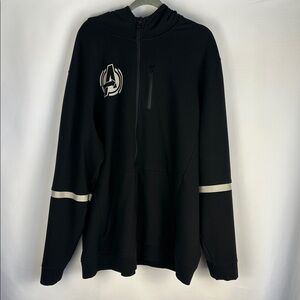 Disney California Adventure Avengers Campus Marvel Black Zip Up Hoodie Sweater